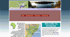 Desktop Screenshot of mtunzini.co.za